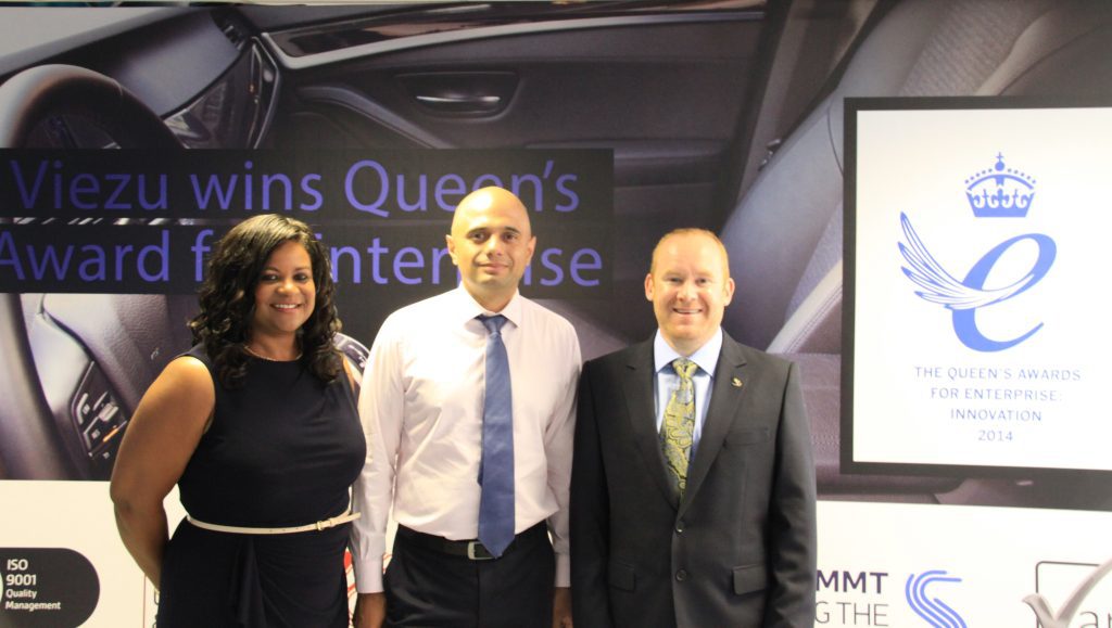 MP Sajid Javid visits Bromsgrove based car tuning Company Viezu