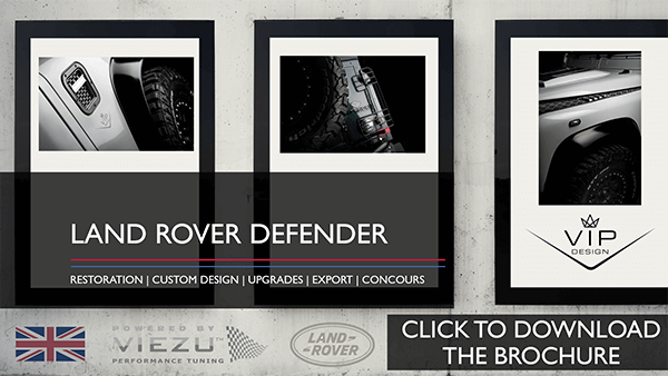 Land Rover Defender Restoration click to download the brochure