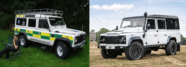 Land Rover defender 110 VIP restoration