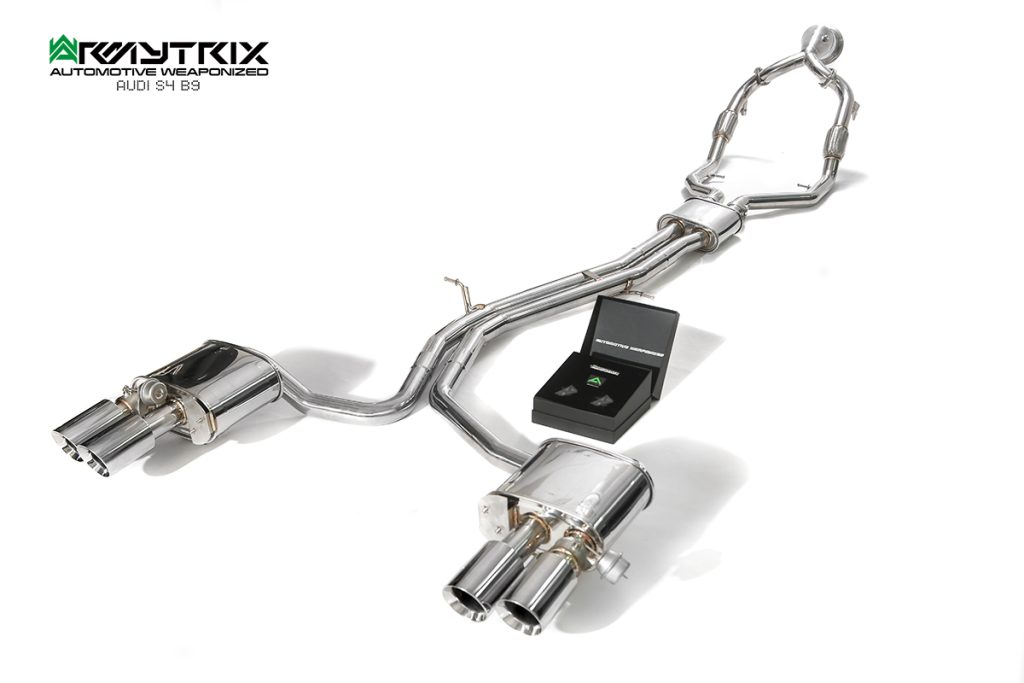 Armytrix Audi S5 B9 2d Exhaust System Tuning Remapping Viezu Armytrix Audi S5 B9 2d Exhaust System Tuning Remapping Viezu