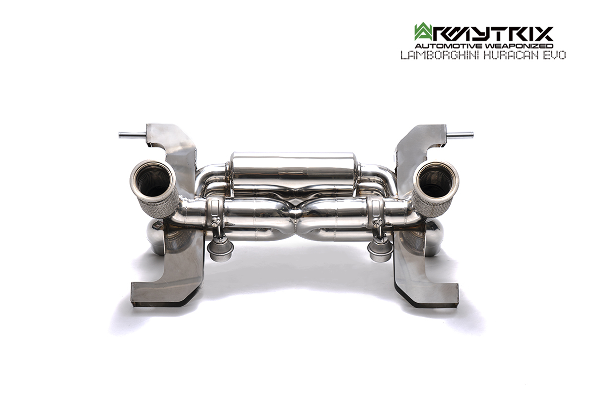 Lamborghini Huracan EVO stainless steel armytrix valvetronic exhaust