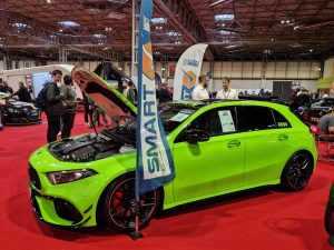 Autocar International Show 2023 - VIEZU Mercedes A45 AMG KRAKEN SMaRT bonnet open