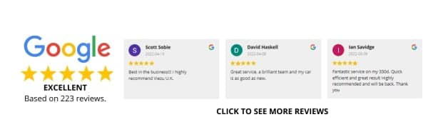 Google Reviews with 5 stars and 3 reviews