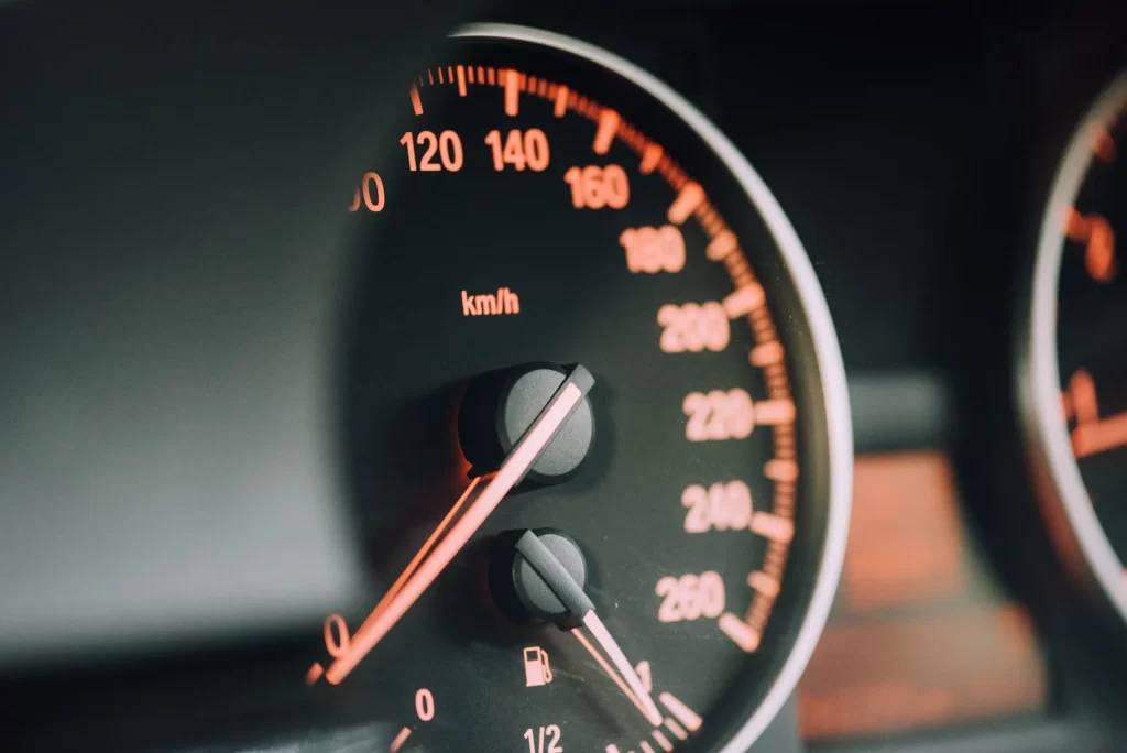 car BHP speedometer