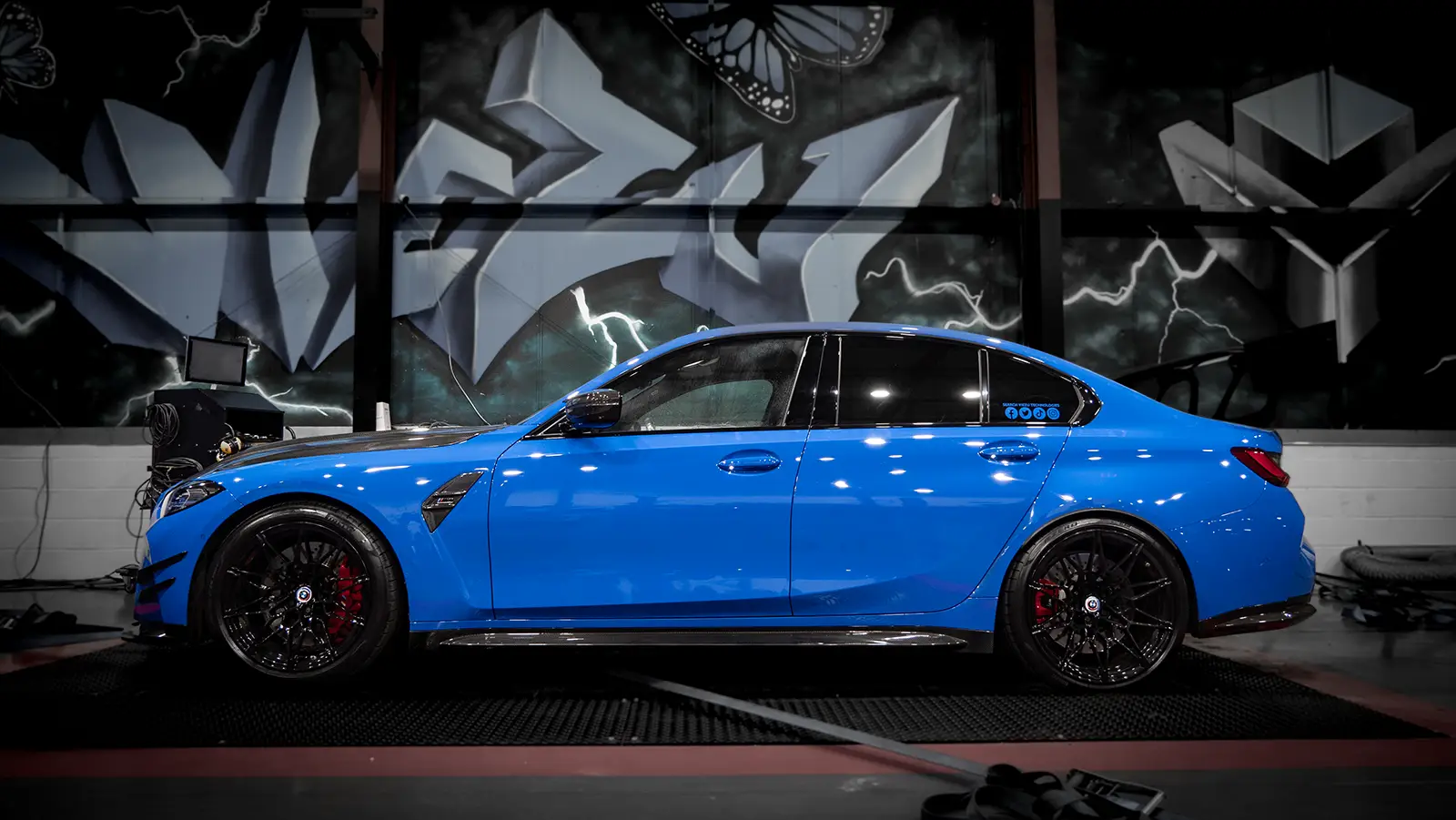 BMW M3 G80 on dyno