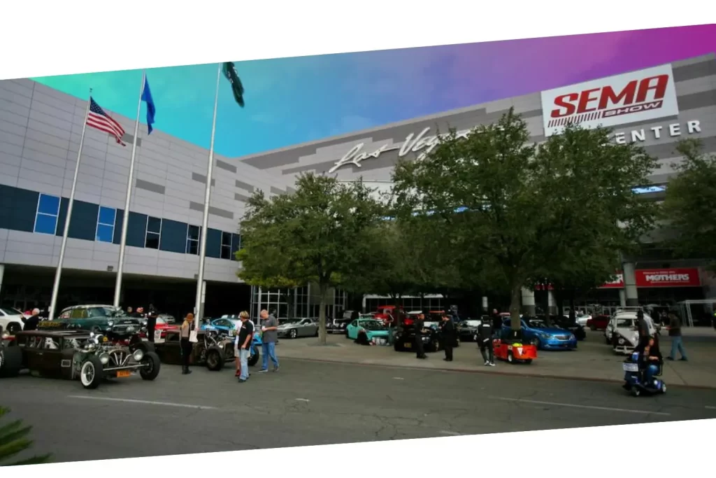 SEMA Car Show Entrance