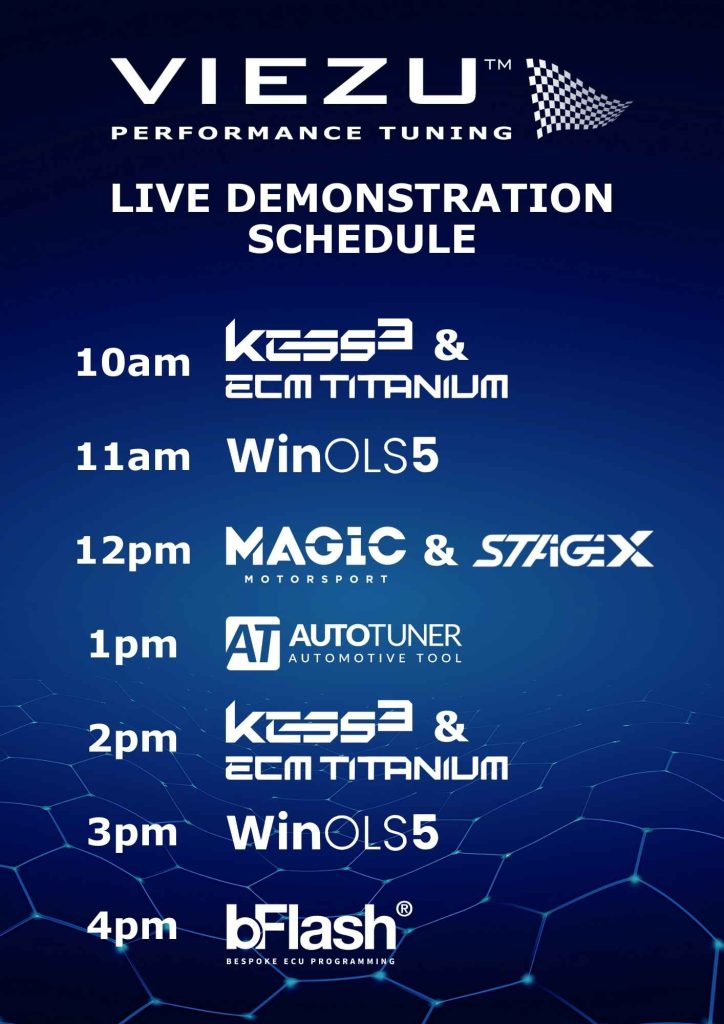 SEMA 2024 Live Demo Schedule