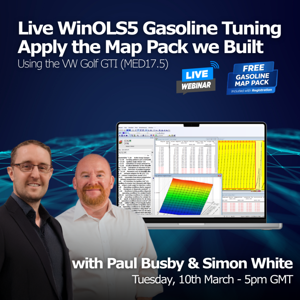 WinOLS Gasoline Map Pack Event