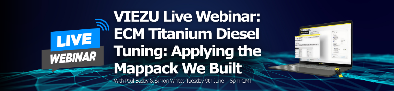 ECM Titanium live webinar - applying the diesel mappack we built